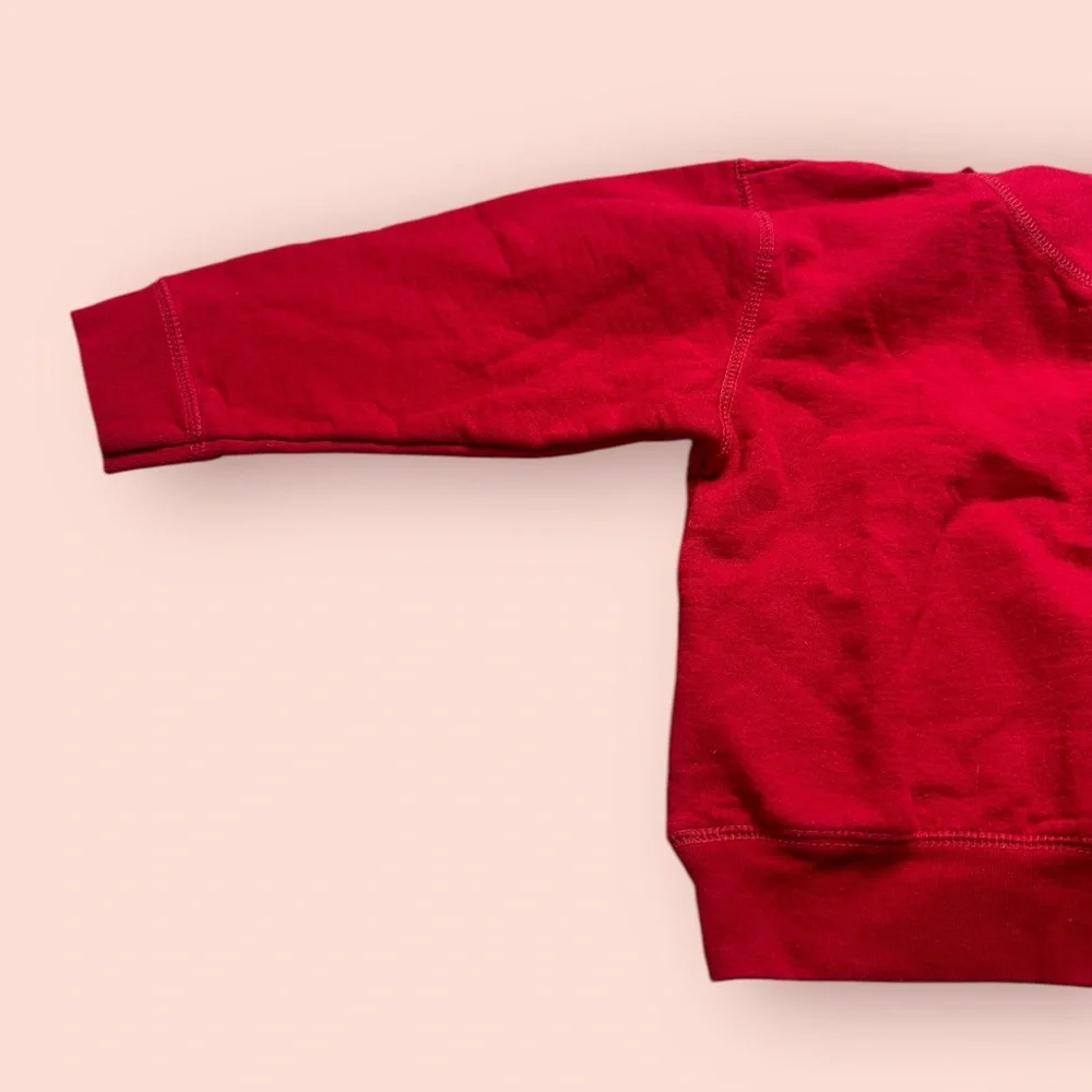 Toddler College Kids Red Fresno State Crewneck Sweatshirt Size 5/6T